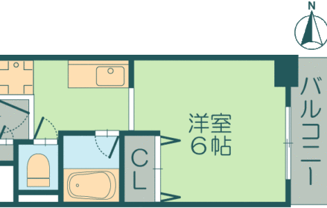 ◇◆賃貸物件情報◆◇（茨木市永代町）1Kマンション