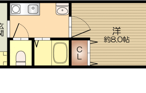 ◇◆賃貸物件情報◆◇（茨木市竹橋町）1Kマンション