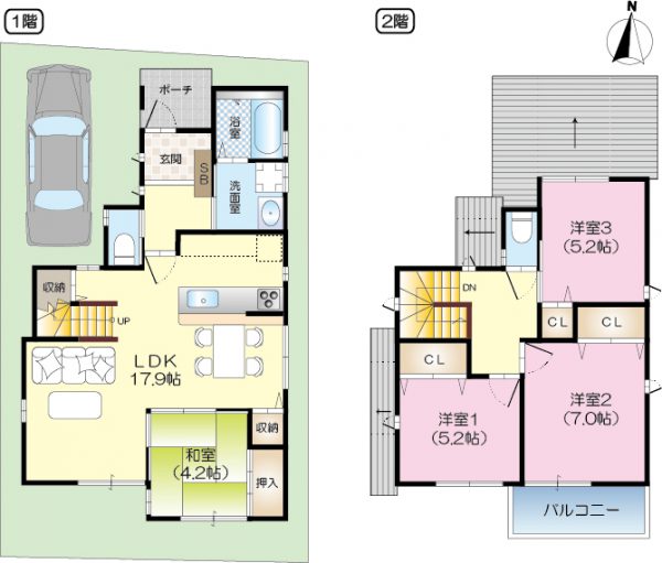茨木市新庄町分譲地 1号地(建築条件付売土地)